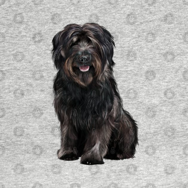 The Catalan Sheepdog by Elspeth Rose Design